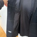 Vintage Alorna Petite Women's 100% Wool Windowpane Plaid Pea Coat, Size M, EUC Gray Size M Photo 5