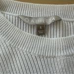 Athleta  Rest Day Asym Crewneck Sweater In Sea Salt Photo 2