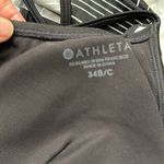 Athleta Women's  Caspian Black White Chevron Padded Tankini Size 34 B/C EUC #7027 Photo 7
