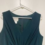 BHLDN  Green Sleeveless Draped V-Neck Maxi Dress Photo 4