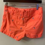 J.Crew Embroidered Sailboat Chino Jean Short Size 2 Broken In Photo 1