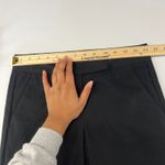 Theory Dress Pants Womens 2 Black Cotton Formal Flare Leg Mid Rise Office Wear Photo 8