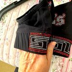 Cheer / dance/ gymnastics, with rhinestones sports bra word EXPRESS Black Size XS Photo 2