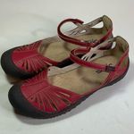 Jbu  Melon Red Sandals Size 9.5 Photo 3