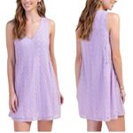 Francesca's Size Small Lavender Purple Lace Mini Dress New With Tags Photo 1