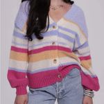 Z Supply  Chasing Sunsets Cardigan Heartbreaker Pink Size Small NWOT Photo 11