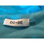 DO+BE  Blue One Shoulder Crop Top Size Medium Photo 3