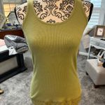 Energie  size medium green rib tank with lace Photo 0