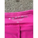 Soybu  Women's Print Skort Skirt Ruched Pink White Size Medium Photo 4