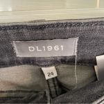 DL1961 Margaux Classic Black Women's Ankle Skinny Jeans Size 24 dark academia Photo 3