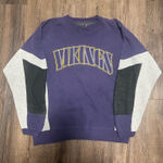 Vintage Minnesota Vikings Crewneck Sweatshirt Purple Size L Photo 0