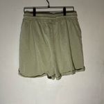 Misguided Olive Green Sweat Shorts Size 16 Photo 1