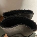 Via Spiga Brown Sheepskin Tall Leather Riding Boots Size 6.5 Photo 7