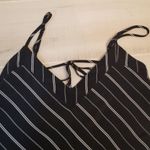 Skylar + Madison {S} Navy Stripe Tassel Mini Dress Photo 4