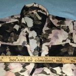 Live 4 Truth LOVE 4 TRUTH floral wrap semi sheer snap closure hi-low tunic NEW size S Photo 7