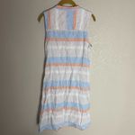 Cynthia Rowley  Linen Stripe Shirt Dress Small Photo 4