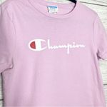 Champion Barbie Pink  Logo Classic Casual T-Shirt Women’s Tee Size Medium Photo 1