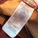 Madewell Burgundy Faux Leather The Perfect Vintage Straight Jean Size 32 Photo 10