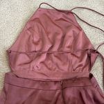 Like New Revelry Desert Rose Haven Satin Bridesmaid Dress in Size 8 Petite Pink Photo 4