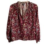 J.Crew Point Sur Ruffle-Neck Popover in Menagerie Print Size S Photo 6