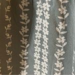 Japna  Sage Green & White Floral Sleeveless Romper w/ Elastic Waist XSmall Photo 5