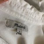 Madewell  Classic White Shortsleeve Shirt Photo 3