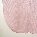 EXPRESS Light Pink Dolman Sleeves Oversized Sweater Photo 4