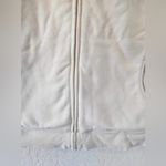 L.L.Bean  White Fleece Vest Size Medium Photo 3
