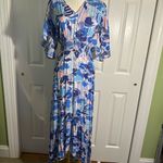Anthropologie  Abel the‎ Label Boho Floral Maxi Hi
Low Dress Size Small Photo 1