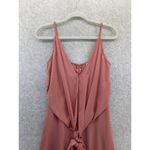 ASOS  Women's Dress Sleeveless Solid Pink Size 6 V Neck Tank Photo 14