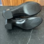 ECCO Shape M35 Ankle Boots Black Leather Heeled Round Toe Comfort Fall size 5.5 Photo 5