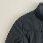 Garnet Hill Black Long Maxi Shaped Down Coat 6 Photo 2