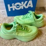 Hoka Women’s  Bondi 8. Lime Green. Size 5.5 Photo 7