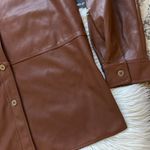Forever 21 Faux Leather Shacket Photo 3