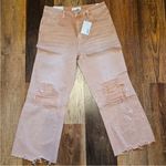 NWT vervet Leslie 90s vintage flare jeans 32 Pink Photo 2
