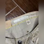 DKNY very slim fit jeggings metallic gold animal print sz 12 Photo 1