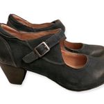 NEW Taos Oiled Leather Mary Jane Shoes in Navy, Size US 9.5M, EU 40 New w/o Box Photo 1