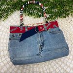 Boston Redsox Denim Y2K Mini Bag Vintage Early 2000s Photo 1