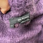 The Kooples  plum purple open mohair blend cardigan sz 1 Photo 6