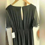 Show Me Your Mumu $198  Bridesmaid Black Maxi Dress Emily Empire Waist XS Photo 6