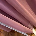 ASOS  Pink Long Sleeve Mock Neck Gown Photo 6