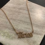 Aries Necklace... Gold Photo 0
