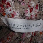 Aeropostale  M Tan Berry Knit Cardigan Sweater Photo 4