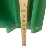 Honey Punch Honey‎ Punch Size Small Green Chiffon Blouse Photo 5