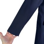 Ann Taylor NWT 00P Petite Navy Modern Blazer Double Breasted Photo 6