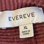 Evereve Deep V-Neck Sweater in Rich Burgundy Photo 4