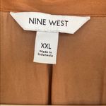 Nine West  Terracotta Button-Down Shirt Photo 1