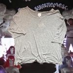 MINKPINK x MP|C Heather Grey Basic 3/4 Sleeve Top Photo 3