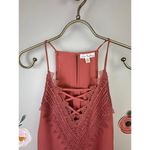 Mine Britton Orange Cross Draped Tank Photo 3