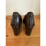 Donald J‎ Pliner Women's 8.5M Brown Slip On Chelsea Chunky Heel Shoes Size 8.5 Photo 2